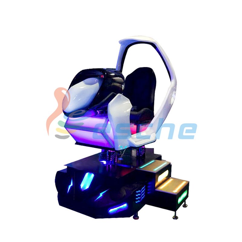 Leesche New arrival dynamic platform 9d vr racing car driving simulator VR Racing/Riding image12