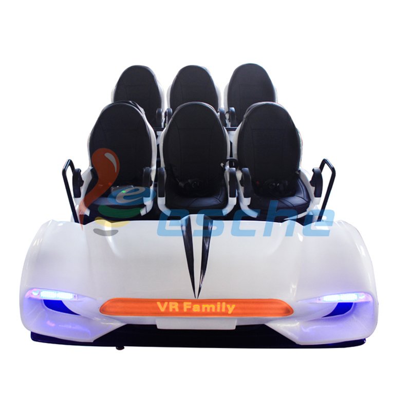 Leesche Newest 6 seats 360 degree 9d vr simulator 12d cinema VR Cinema image16