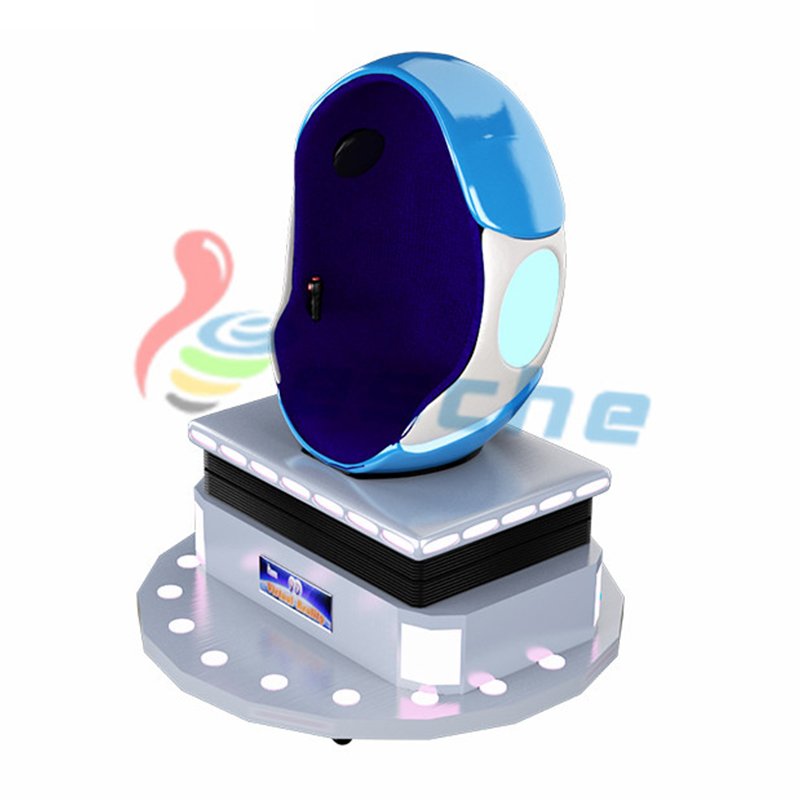 Leesche Interactive Game Simulator 360 Degree 9D Vr egg chair 9D VR Egg Chair image8