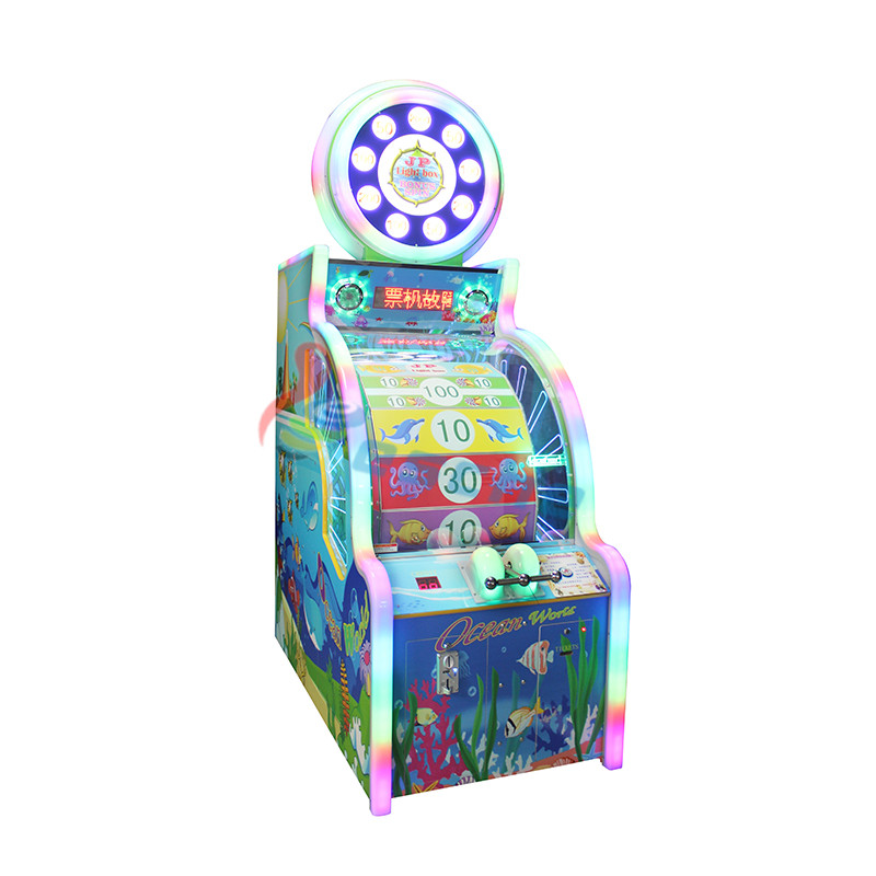 Leesche Ocean world coin operated arcade lottery redemption game machine Arcade Game Machine image2