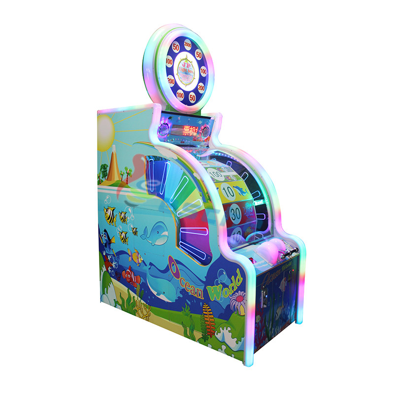 Leesche Ocean world coin operated arcade lottery redemption game machine Arcade Game Machine image2